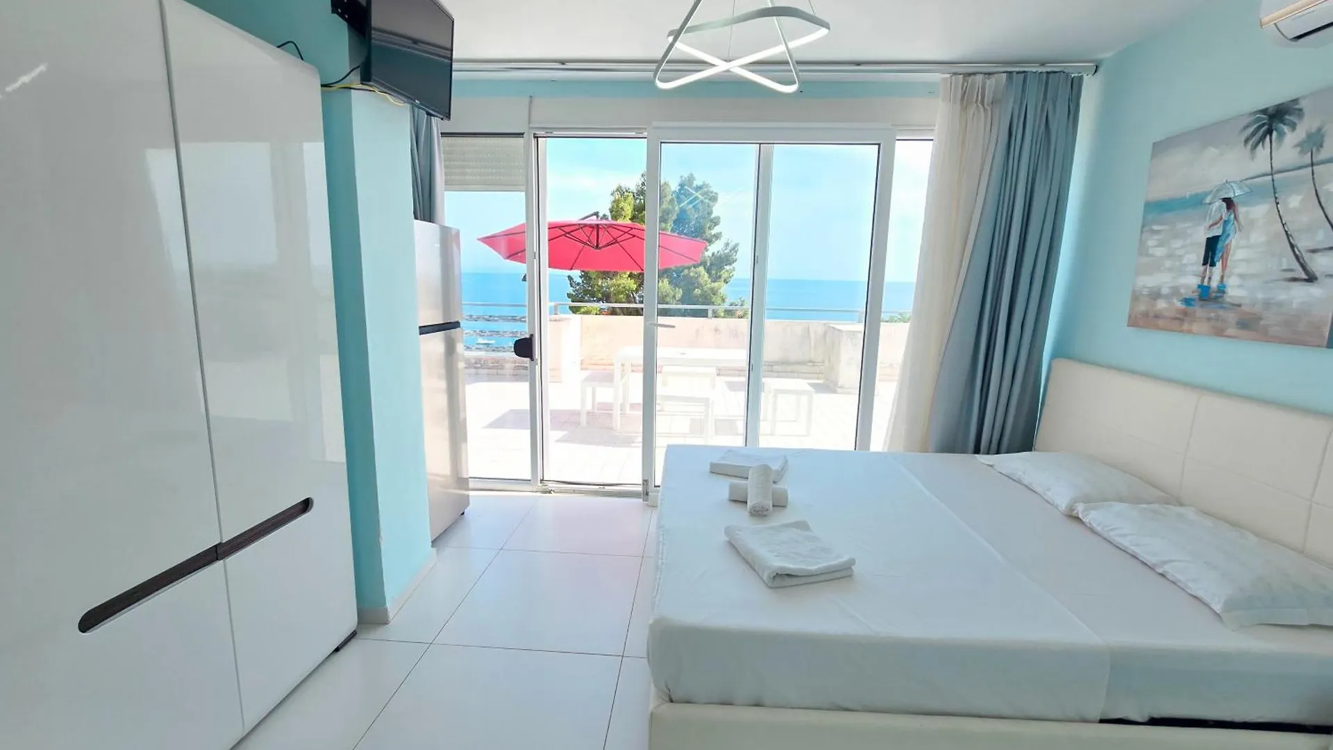 Horizon Bliss Dhermi With Sea View Albánie